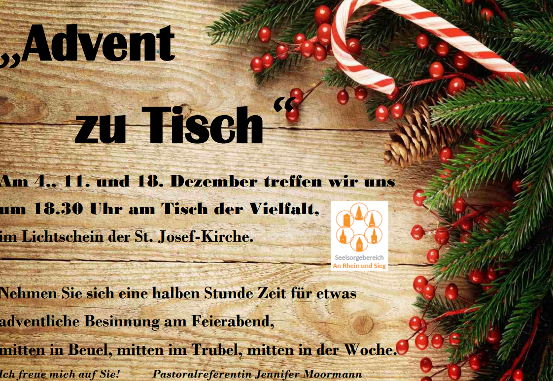 Advent zu Tisch